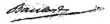 Signature de Jules-Ferdinand Baulard