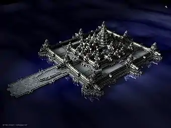 Maquette du temple (hors contexte).