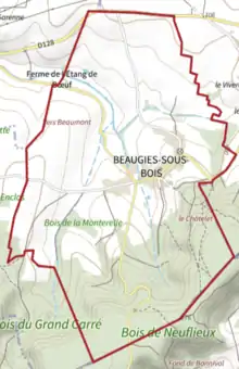 Carte topographique