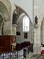 4e&nbsp;travée, vue vers le sud.