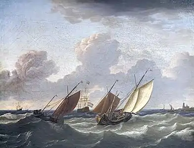 Martinus Schouman&nbsp;(en), Marine.
