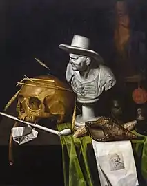 Johann de Cordua, Vanité au buste Musée des beaux-arts de Pau