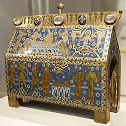 Châsse de saint Thomas Becket, Victoria and Albert Museum, Londres.
