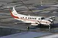 Super King Air 200 (HB-GIL) à l'aéroport de Zurich en 2009