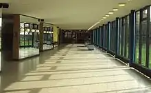 Entrée du vestiaire