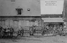 La maison Béguin, marchand de mécanique agricole.