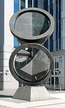 Double Folded Circle Ring.