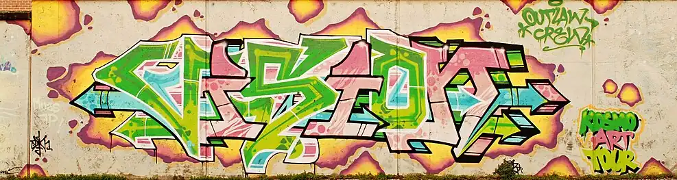 La fresque de Vision.