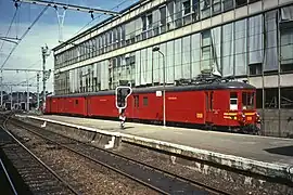 Rame postale belge en 1986.