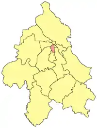 Localisation de Lisičji potokЛисичји поток
