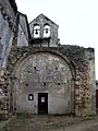 Embryon de bras de transept nordet clocher-mur (oct.&nbsp;2012)
