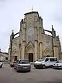 Façade de l'église.