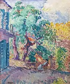 Le Jardin par Henri Lebasque