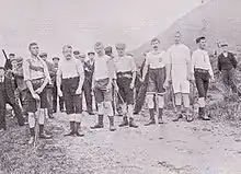 Une des premières course du XIXe siècle.