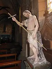 Statue de saint Jean-Baptiste.