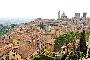 La ville haute.