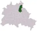 Drapeau de District de Weißensee