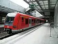 En intérim à la gare de Berlin Südkreuz