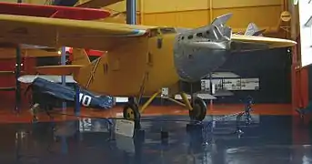 Bernard 191 GR Oiseau Canari au Musée de l'Air et de l'Espace