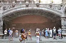 Bernuy : la voûte surbaissée.