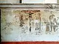 Peinture murale - Christ en croix.