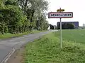 Entrée de Besny.