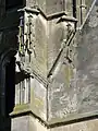 Pinacles des contreforts.