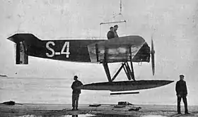 Vue de l'avion.