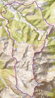 Carte topographique