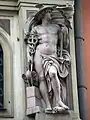 Le dieu Mercure (avant restauration)