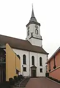 Clocher côté nord.