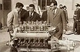 Moteur V12 Lamborghini de Bizzarrini, Lamborghini et Dallara (1963)