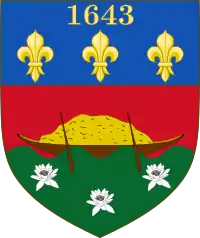 Blason utilisé par la gendarmerie.