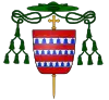 Blason épidcopal des Mercœur