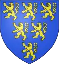 Armoiries attribuées à Geoffroy Plantagenêt.