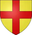 d'or à la croix de gueules