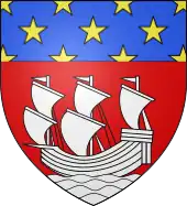 Blason de Paris sous la IIe&nbsp;République.