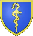 Une crosse épiscopale.Ville de Saint-Léonard-des-Bois.
