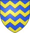 Blason de Villelongue-de-la-Salanque