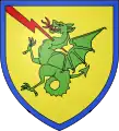 Dragon foudroyé. Ville de Saint-Dyé-sur-Loire