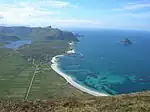 Village de Bleik et l'île Bleiksøya