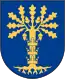 Armoiries de la province suédoise de Blekinge, représentant un chêne dont le tronc porte trois couronnes.