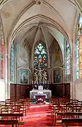 Chapelle de la Vierge et son autel