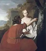 Reyer van Blommendael, Pâris et Œnone, vers 1655, Musée des Beaux-Arts de Lille.