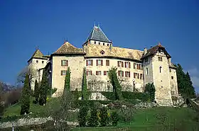 Le château de Blonay.