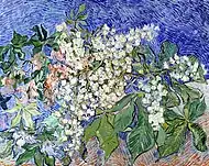 Vincent van GoghBranches de marronnier en fleur (1890)