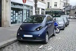 Blue Car privée à Paris