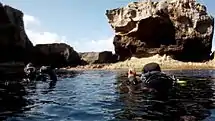 La mise à l'eau