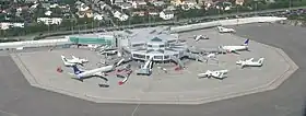 Vue de l'aéroport