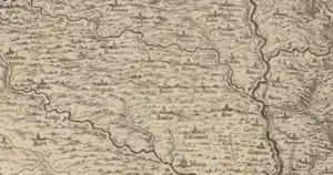 Boion, sur la Carta generale de Stati di Sua Altezza Reale de Giovanni Tommaso Borgonio, 1680.